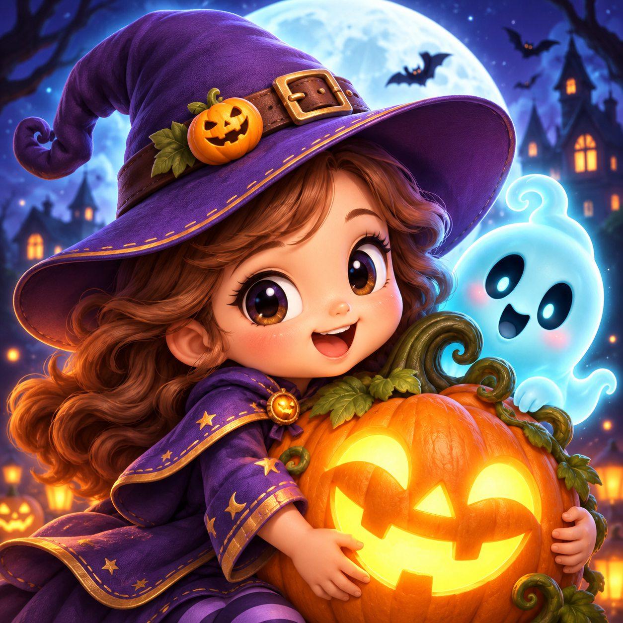 Ảnh bìa game Halloween: Miu Và Đêm Phép Thuật