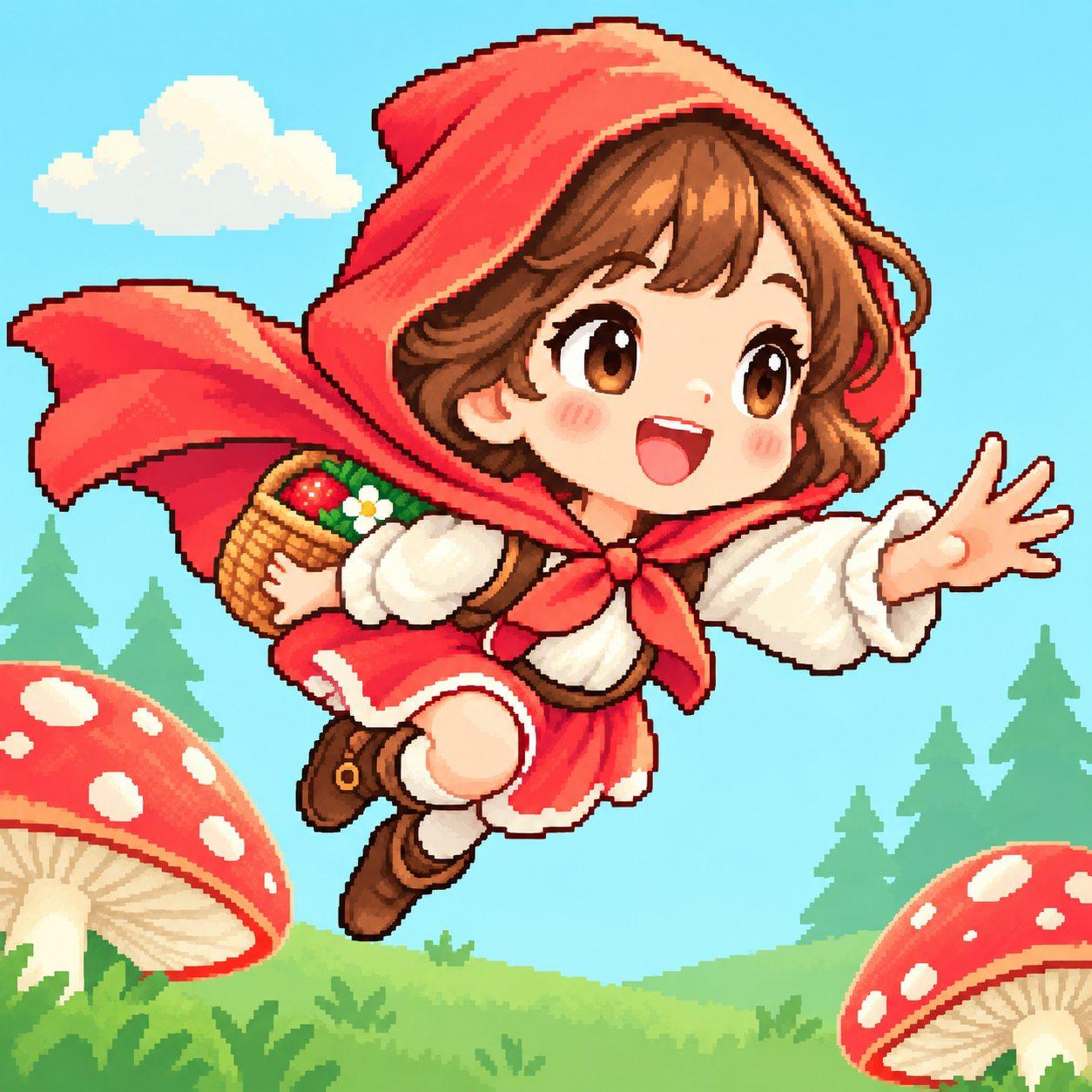 Ảnh bìa game Khăn Đỏ Phiêu du